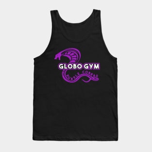 Globo Gym Purple Cobras Globo Gym Funny Geek Nerd Tank Top